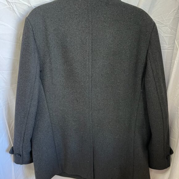 Dark Gray Wool Pea Coat H&M - Picture 3 of 3
